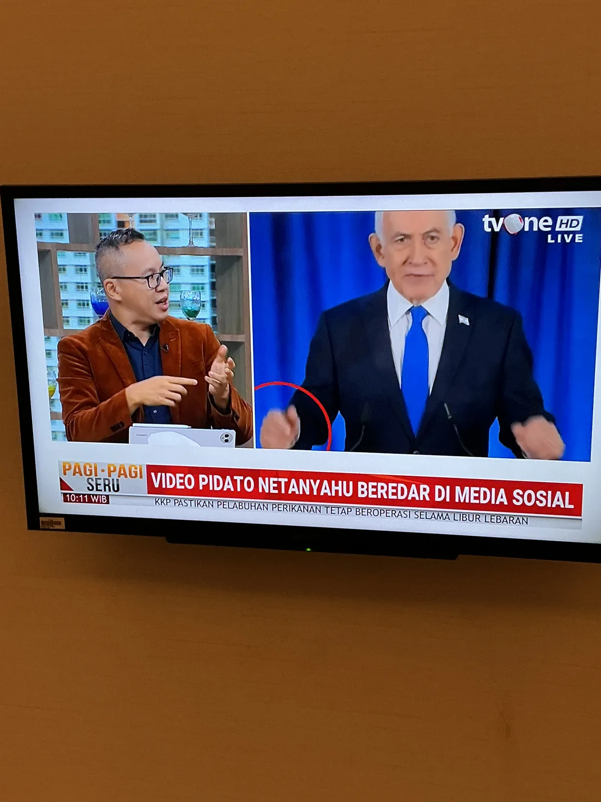 Still from Dee Ferdinand's tvOne appearance